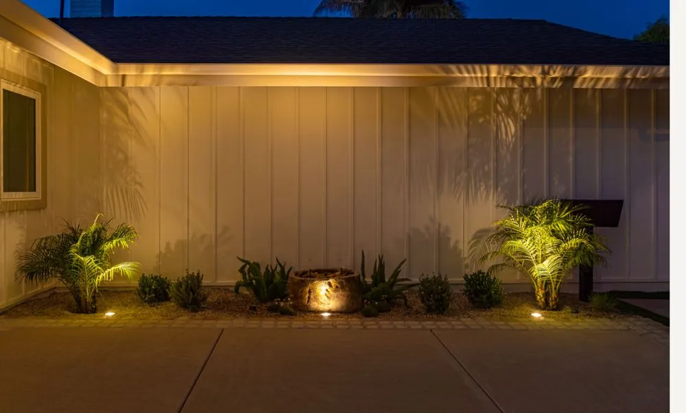 Professional yard maintenance with custom design in Corona, CA by Paramount Yards