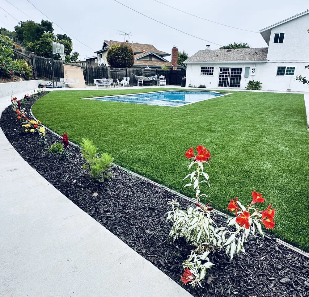 Local lawn mowing service for year-round maintenance in Fullerton, CA by Parga Landscape & Trees