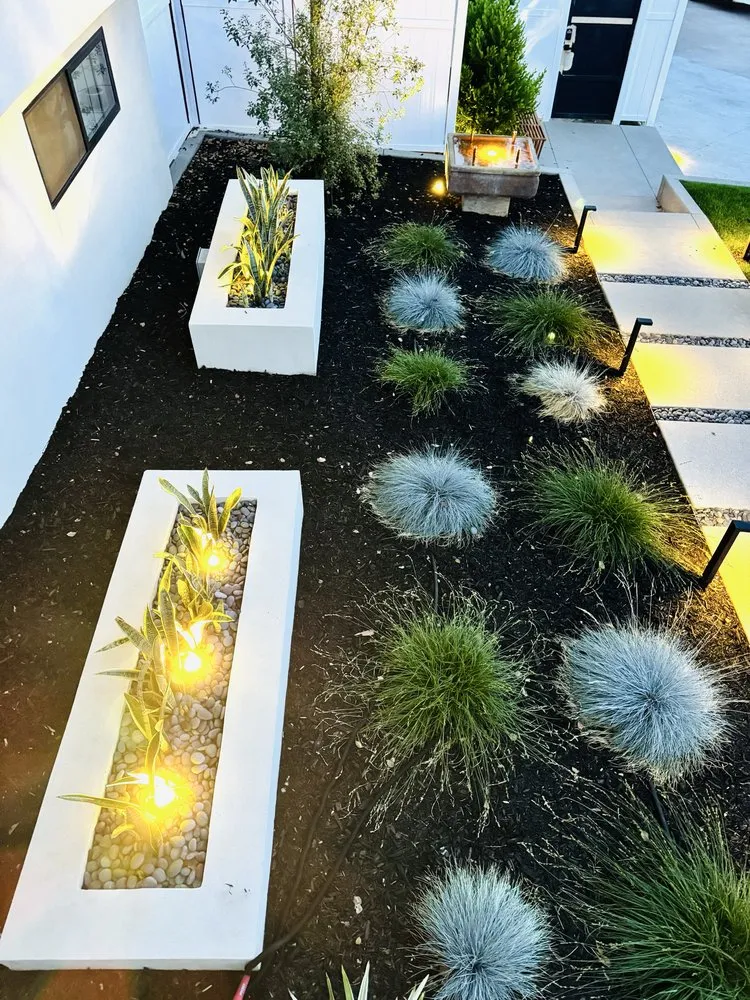 Affordable outdoor landscaping with custom design across Fullerton, CA - Parga Landscape & Trees