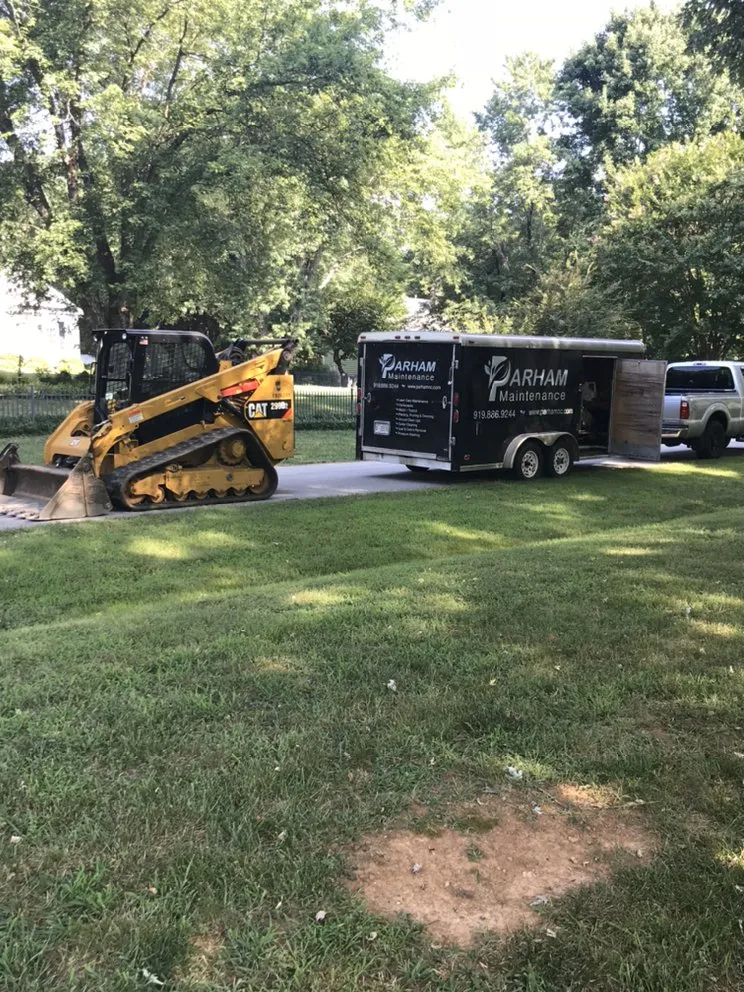 Expert garden landscaping in Timberlake, NC by Parham Maintenance