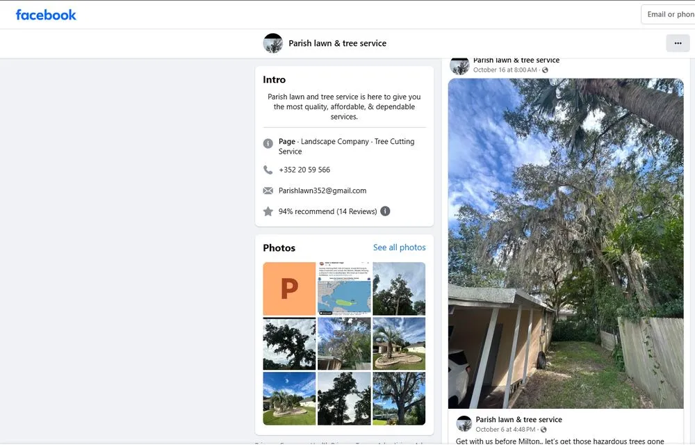 Affordable yard maintenance in Ocklawaha, FL by Parish Lawn & Tree