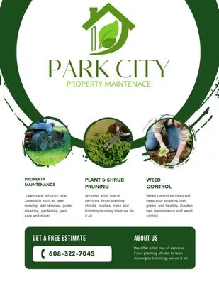 Park City Property Maintenance Logo