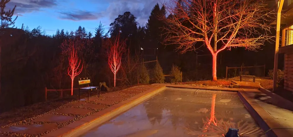 Custom garden landscaping in Sebastopol, CA by Park Landscape Maintenance