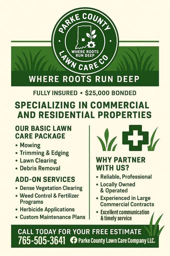 Top-rated lawn care service for year-round maintenance across Montezuma, IN - Parke County Lawn Care