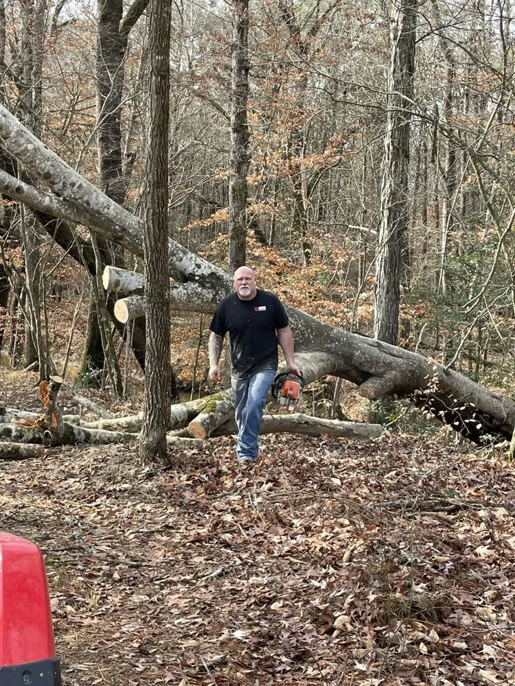 Custom landscape installation in Red oak, NC - Parker Land Management