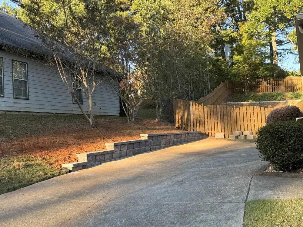 Professional yard cleanup service in Buford, GA by Parker Landscaping & Hardscaping