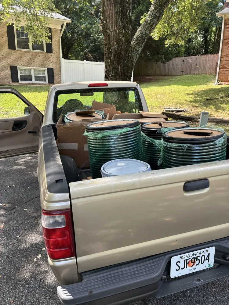 Custom garden landscaping in Temple Hills, MD by Parker's Exterior Services