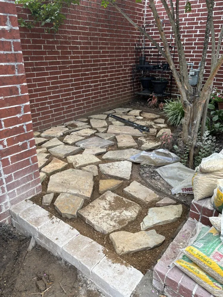 Local lawn mowing service for year-round maintenance in Krum, TX by Parker’s Irrigation and Landscaping