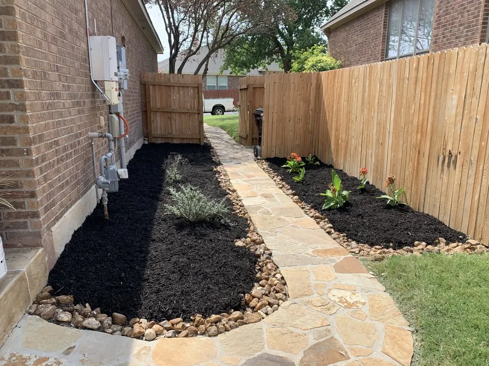 Expert landscape design for beautiful yards in Krum, TX by Parker’s Irrigation and Landscaping