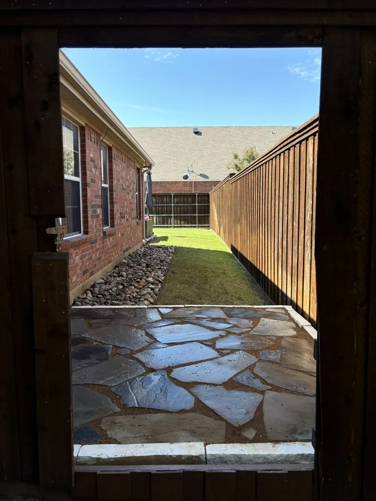 Expert outdoor landscaping for residential properties in Krum, TX by Parker’s Irrigation and Landscaping