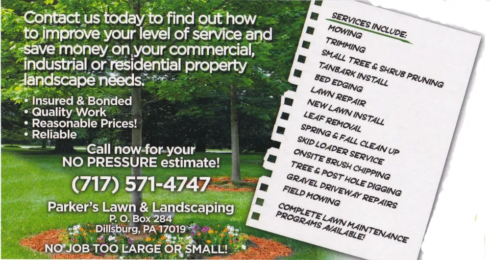 Expert landscape design in Dillsburg, PA by Parker's Lawn & Landscaping