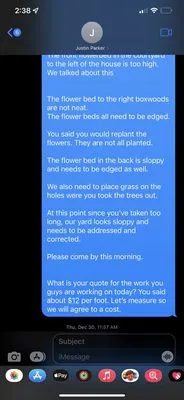 Parker’s Lawn and Maintenance Logo