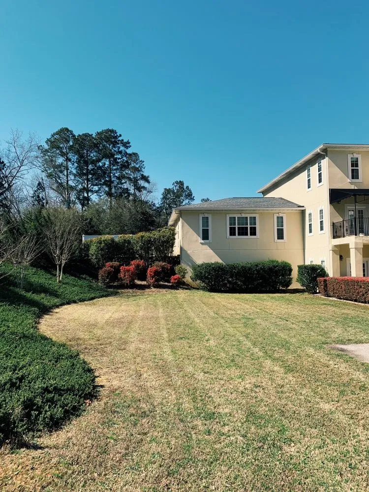 Professional outdoor landscaping for beautiful yards in Locust Grove, GA by Parker’s Property Service