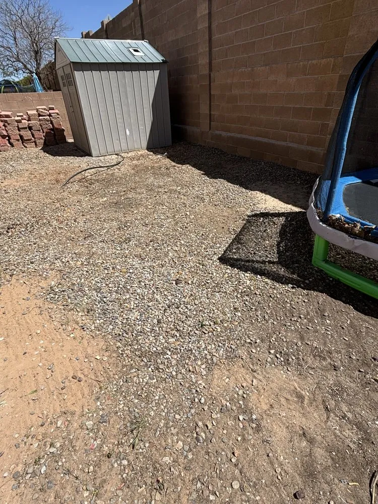 Custom outdoor landscaping in Rio Rancho, NM by Parks 505 Lawn Care