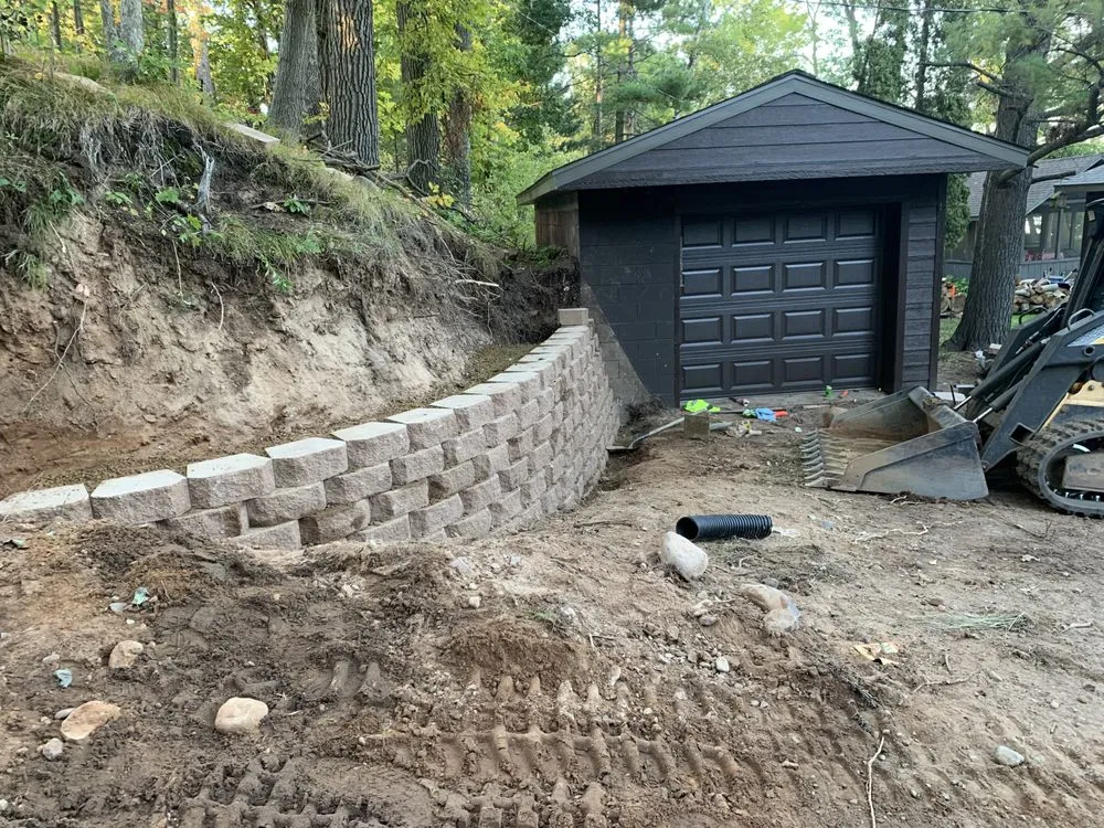 Professional lawn mowing service in Luck, WI by Parks Property Management