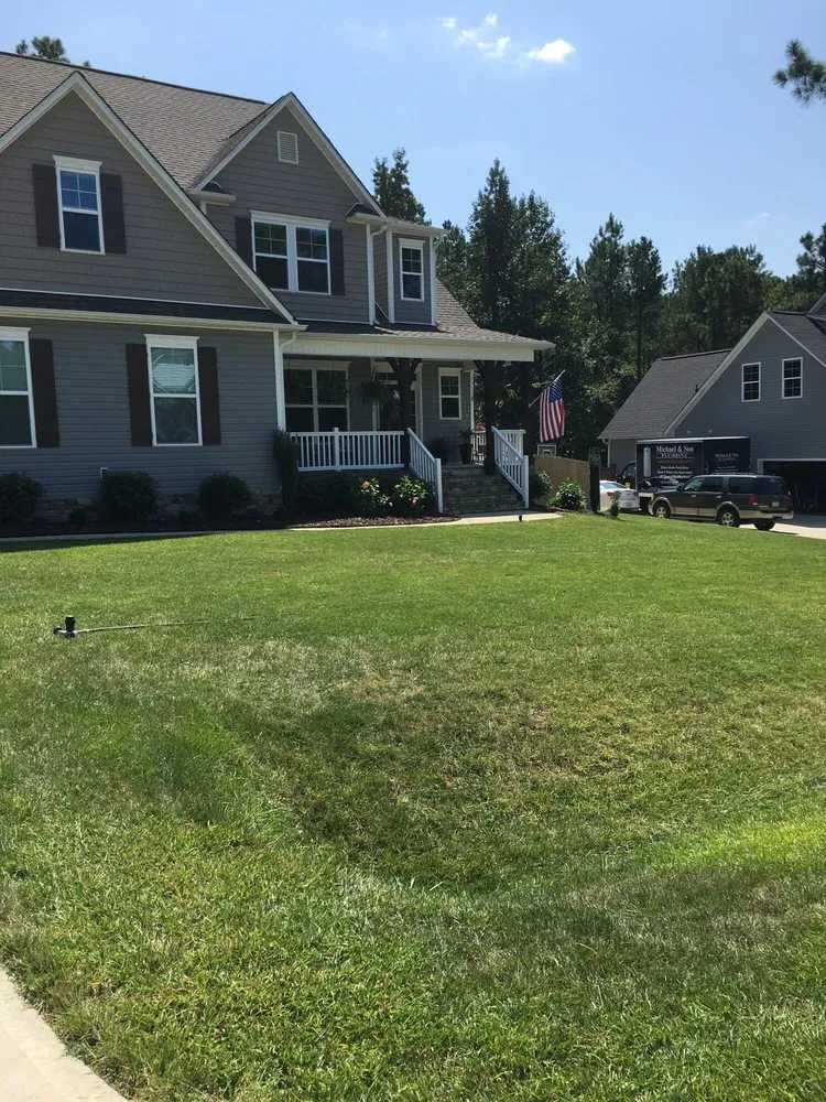 Top-rated landscape design for beautiful yards in Knightdale, NC by Parkway Landscaping