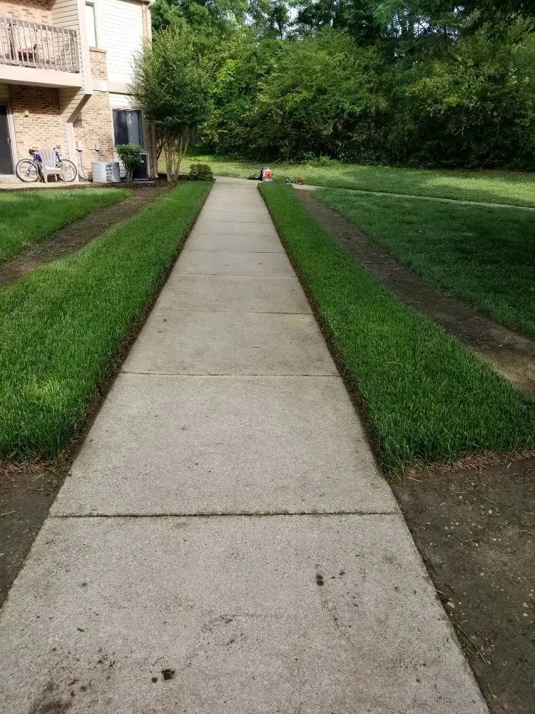 Custom landscape installation in Knightdale, NC - Parkway Landscaping