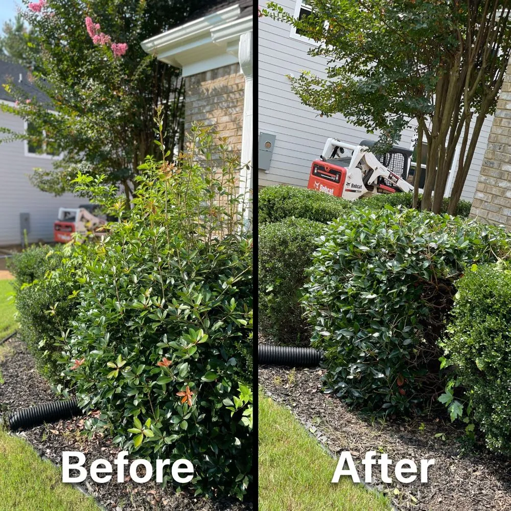 Local garden landscaping for homes in Monroe, GA by Parr Lawn Services