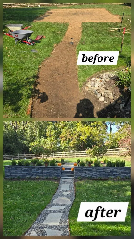 Local outdoor landscaping with custom design across West Chester, PA - Parra Landscape