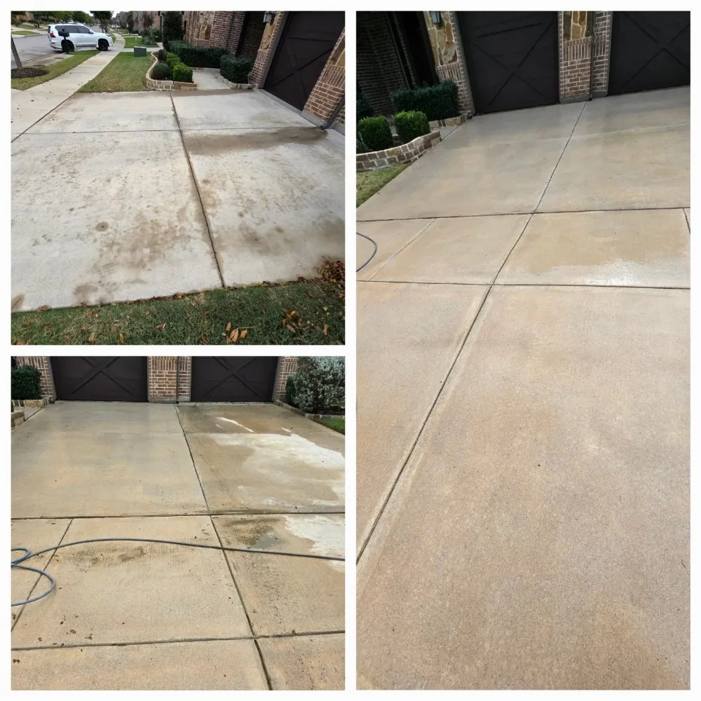 Custom outdoor landscaping in Whitewright, TX by Parted Time Maintenance