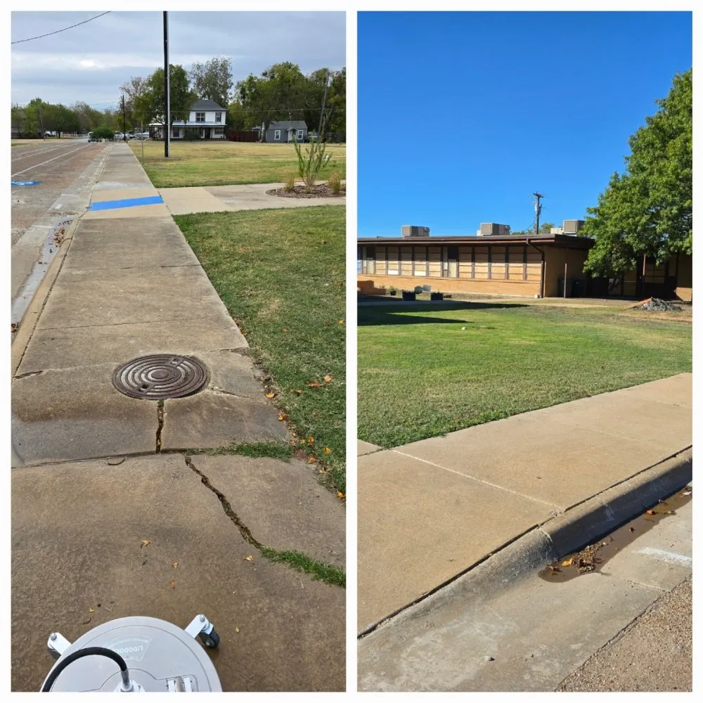 Trusted lawn mowing service in Whitewright, TX by Parted Time Maintenance