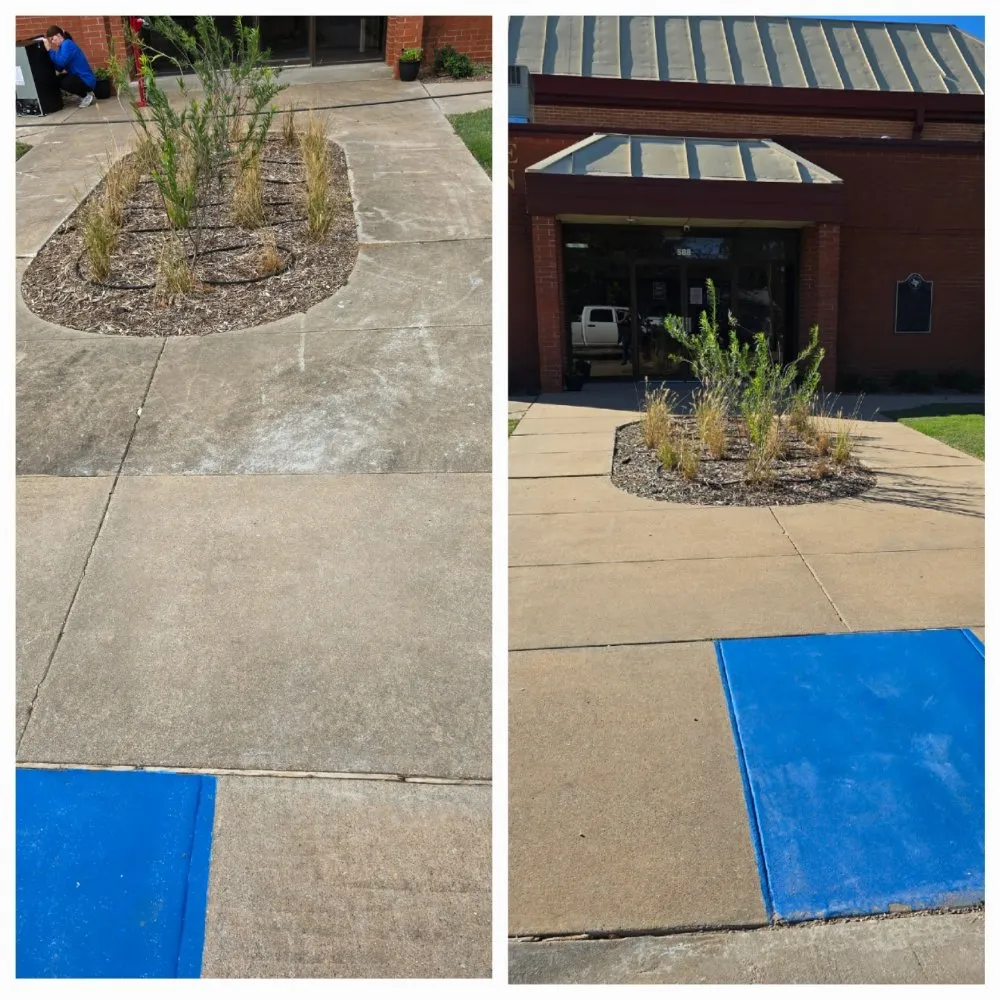 Affordable yard maintenance in Whitewright, TX by Parted Time Maintenance