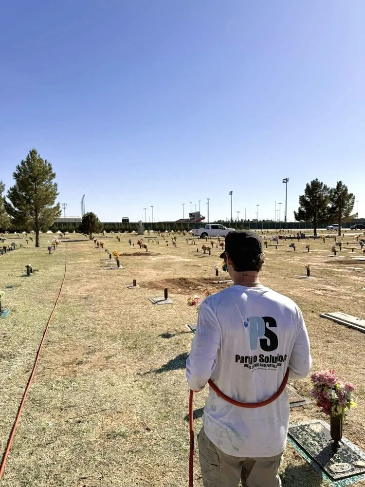 Custom yard maintenance for year-round maintenance in Lubbock, TX by Partico Solutions