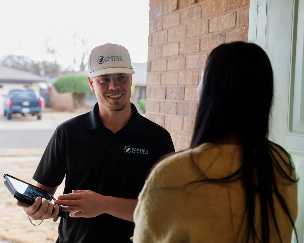 Professional lawn mowing service in Lubbock, TX by Partico Solutions