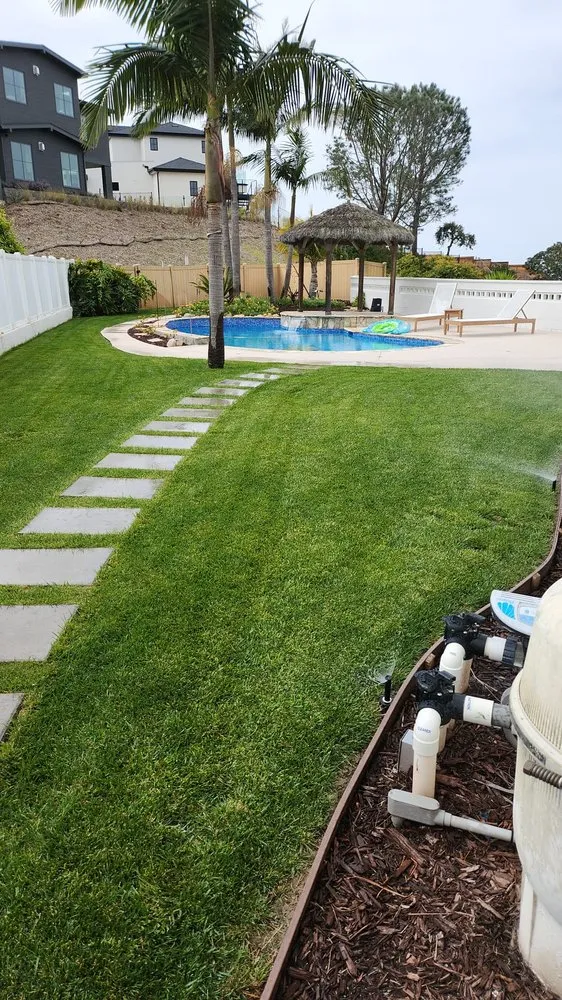 Professional garden landscaping for outdoor upgrades in National City, CA by Partida's Maintenance
