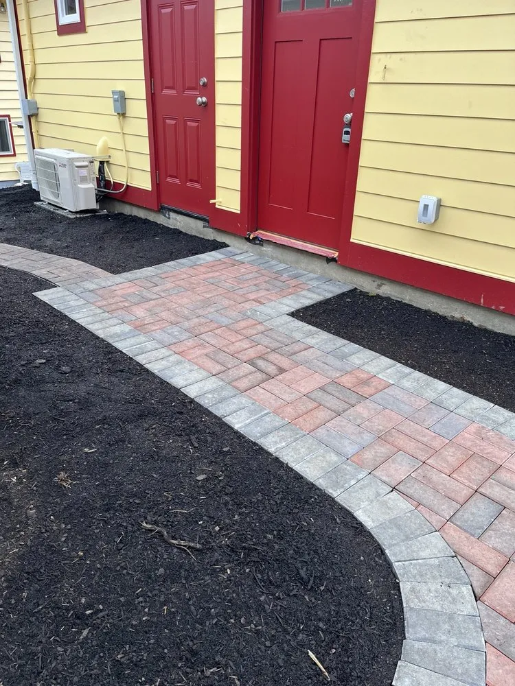 Custom residential landscaping with custom design in Lakewood, WA by Partners Landscaping