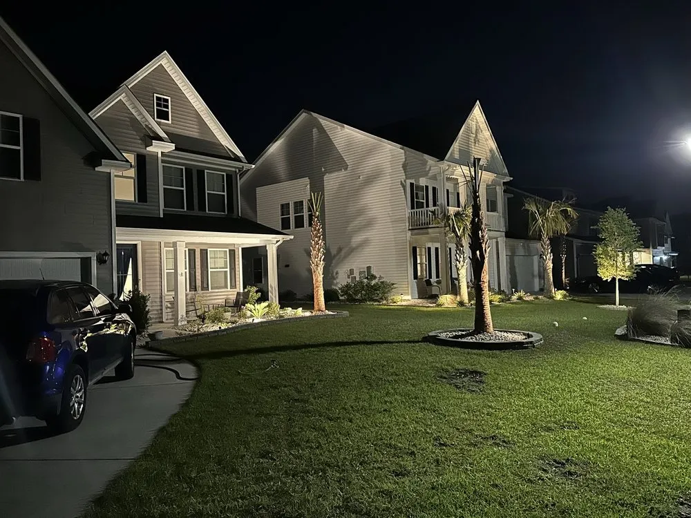 Custom landscape design in Longs, SC by Partners Landscaping