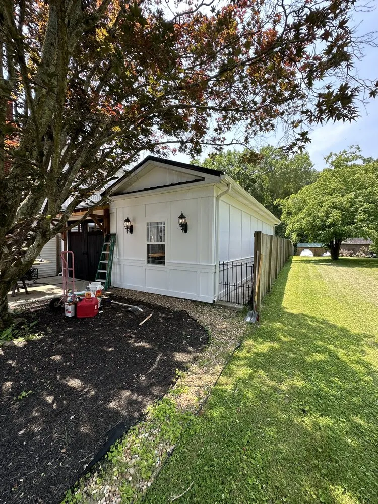 Expert landscape installation for homes in Prestonsburg, KY by Parton Family Restoration