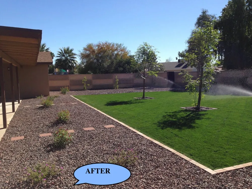 Professional landscape installation experts serving Phoenix, AZ - Pas Bros Landscaping