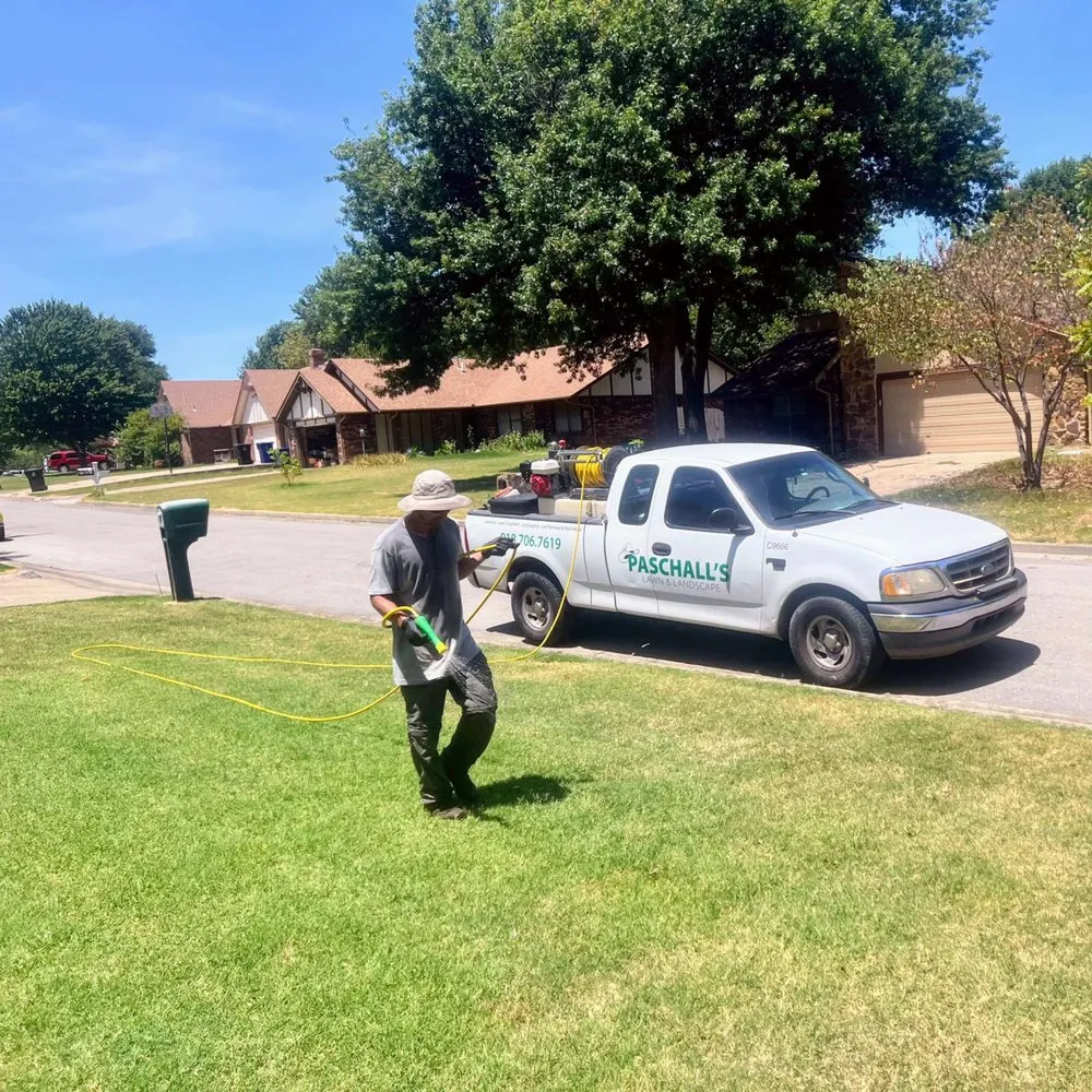 Local yard maintenance near you in Broken Arrow, OK by Paschall's Lawn & Landscape