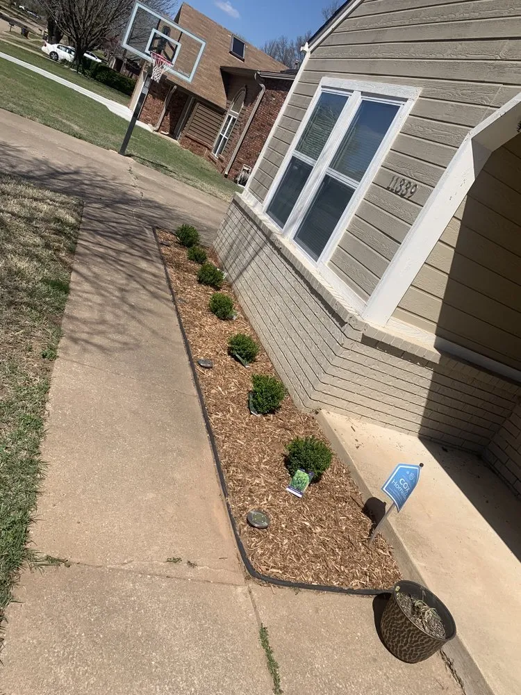 Local lawn mowing service with custom design across Broken Arrow, OK - Paschall's Lawn & Landscape