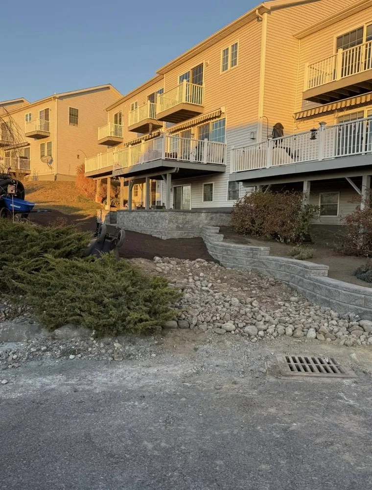 Local outdoor landscaping for residential properties in Averill Park, NY by Pasinello Companies