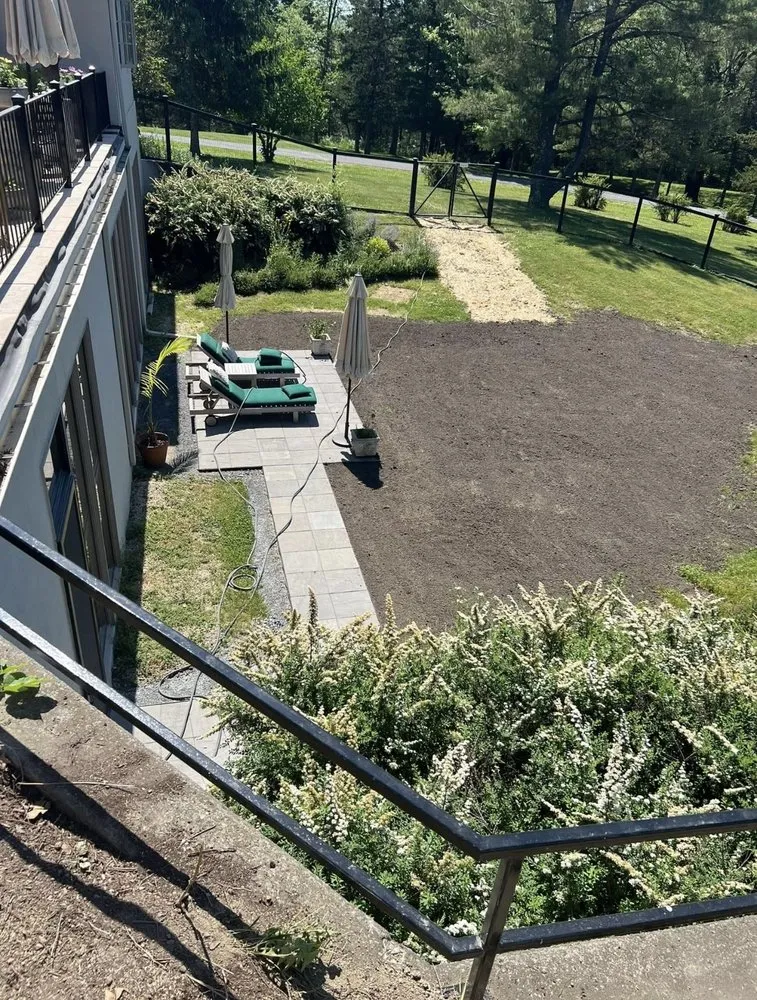 Local landscape installation in Averill Park, NY by Pasinello Companies