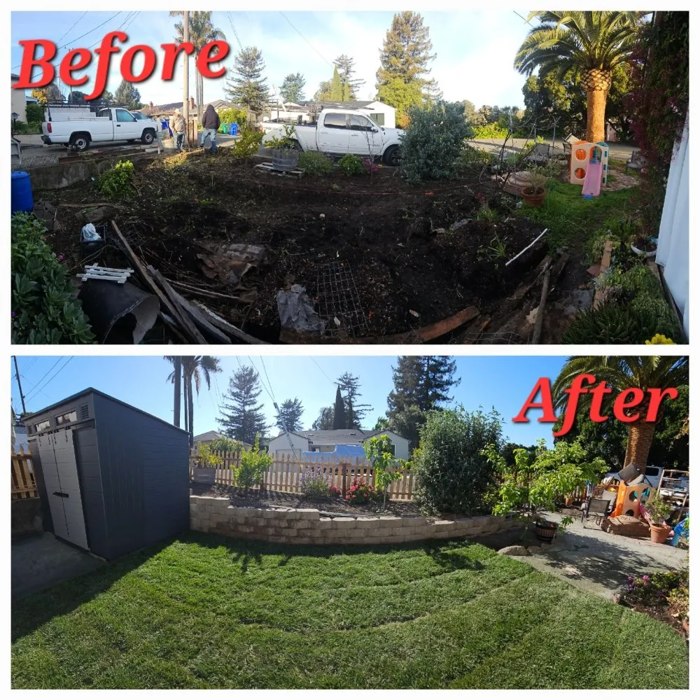 Custom garden landscaping in Hercules, CA - Passion & Janel Landscaping