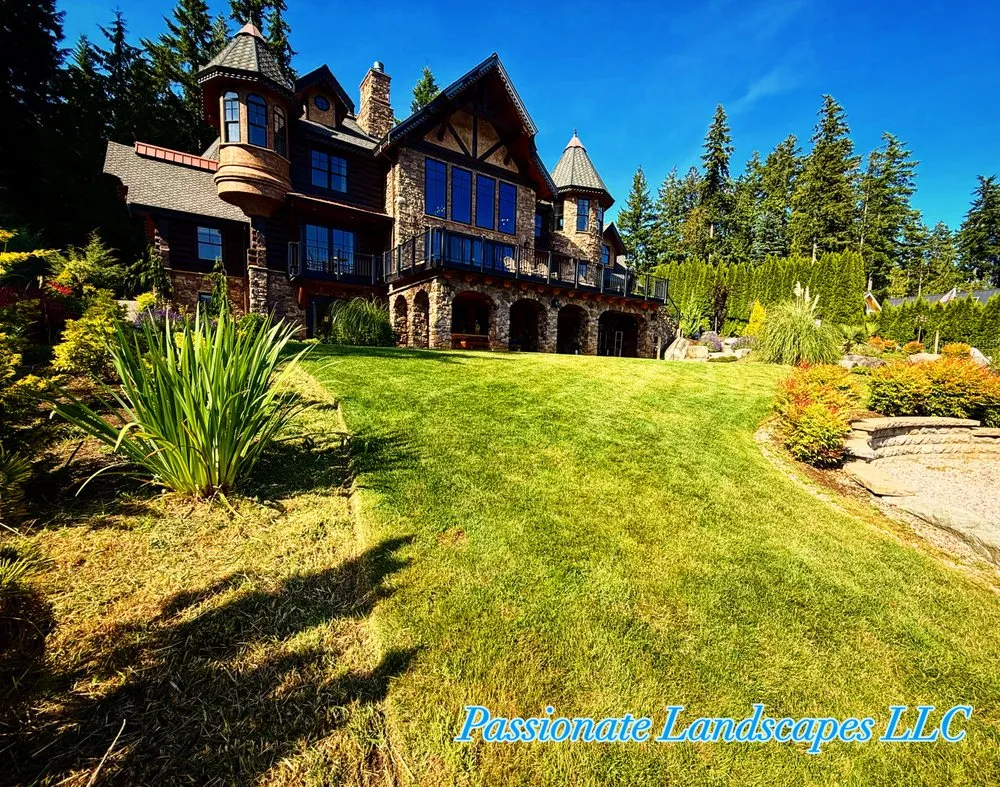 Affordable landscape design with custom design in Lake Tapps, WA by Passionate Landscapes