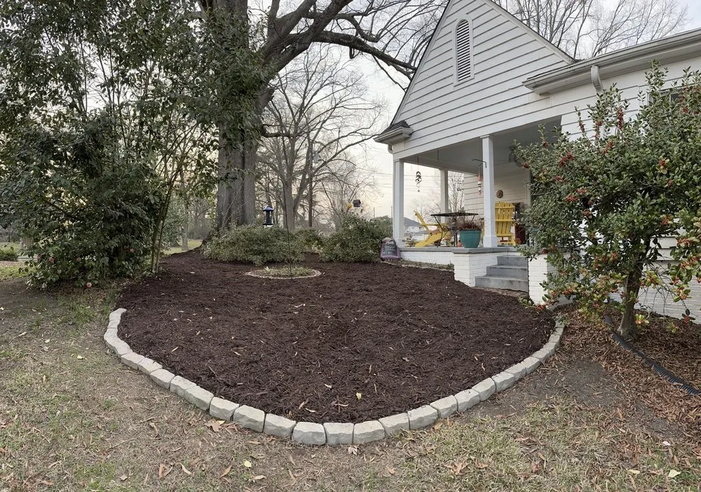 Professional landscape installation for beautiful yards in Charlotte, NC by Pastor Landscaping