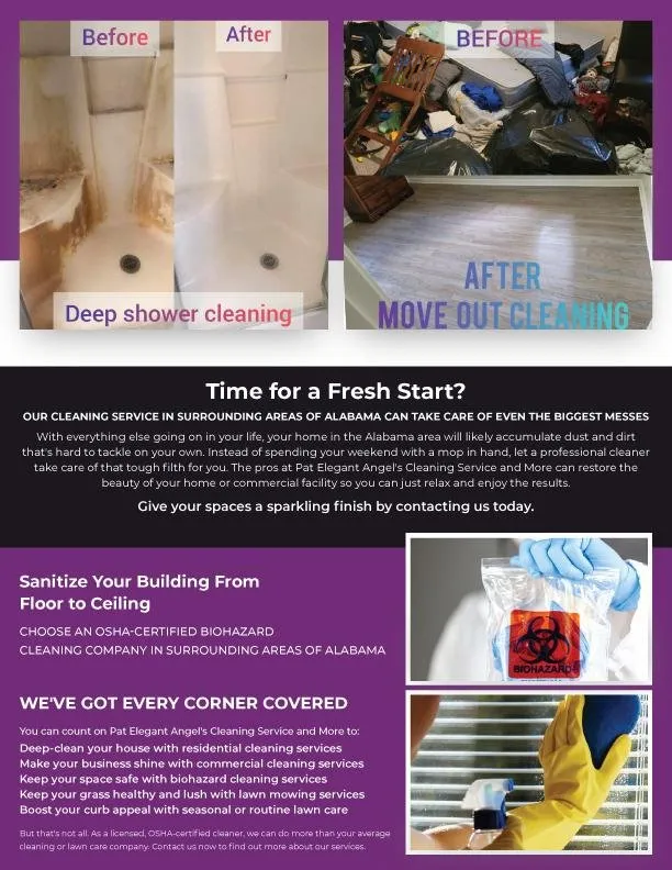 Trusted landscaping services near you in Birmingham, AL by Pat Elegant Cleaning