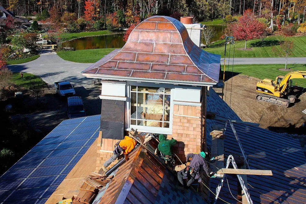 Affordable landscape installation in Framingham, MA by Patagonia Construction