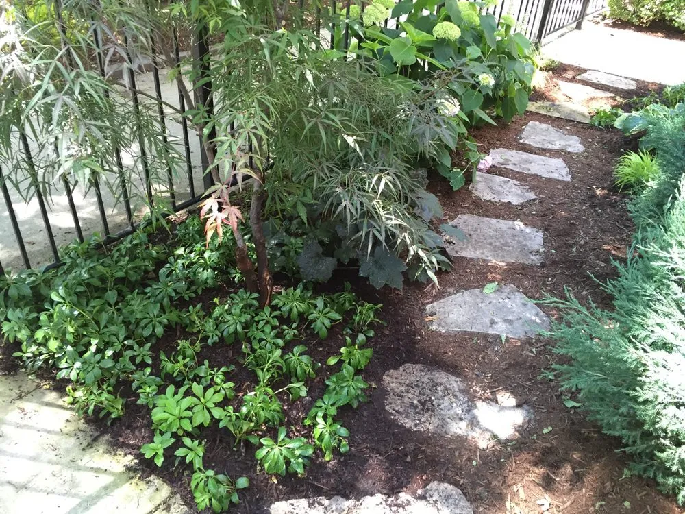 Custom landscape installation for homes across Chicago, IL - Patch Landscaping & Snow Removal