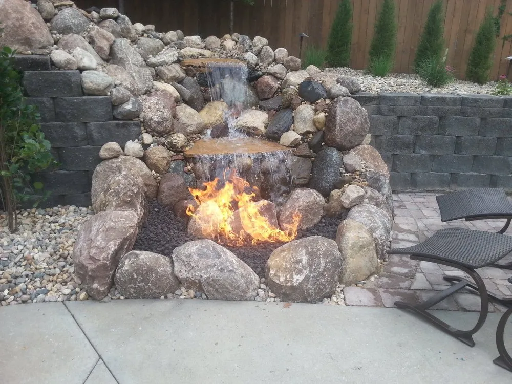Top-rated garden landscaping in Omaha, NE by Patera Landscaping
