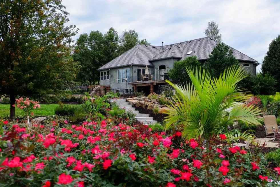 Local lawn care service with custom design in Omaha, NE by Patera Landscaping