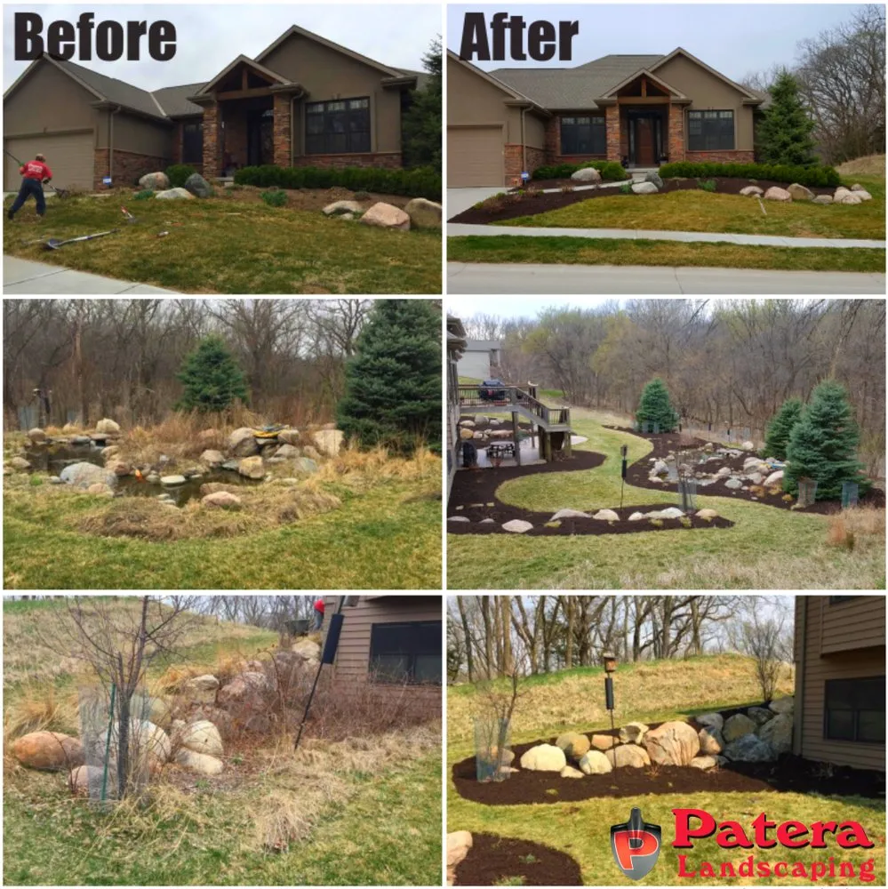 Custom garden landscaping experts serving Omaha, NE - Patera Landscaping
