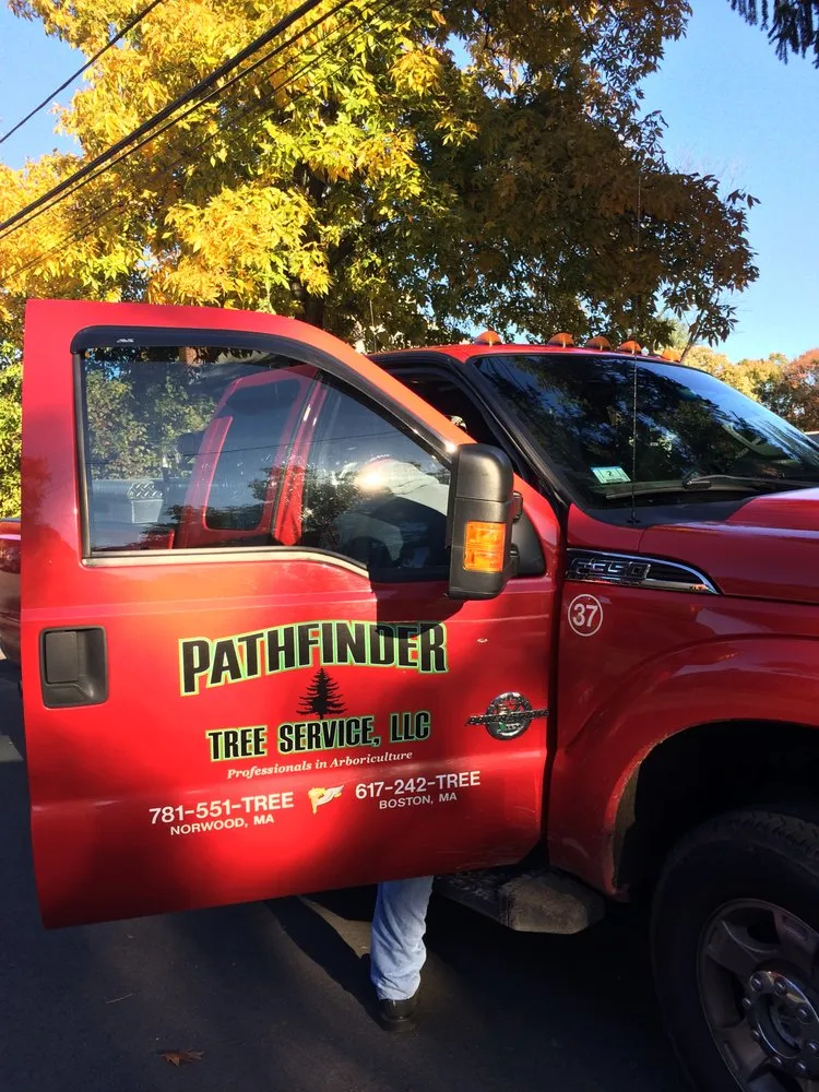 Affordable landscape installation in Walpole, MA by Pathfinder Tree Service