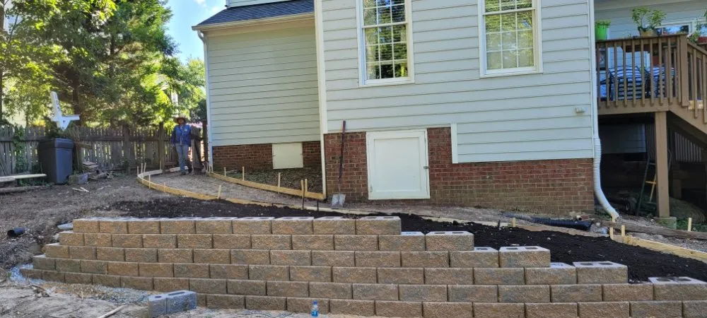 Professional residential landscaping in Angier, NC - Patino landscaping