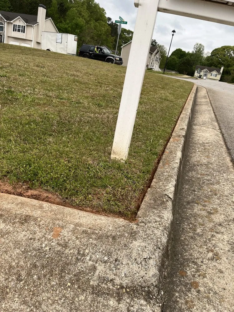 Affordable yard maintenance with custom design in Douglasville, GA by Patino Landscaping