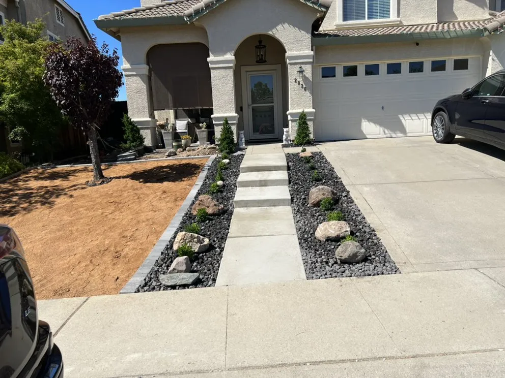 Local lawn mowing service in Roseville, CA by Patino landscaping